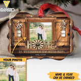 DH PERSONALIZED COUPLE  PHOTO HANGING ORNAMENT DEC-MA10