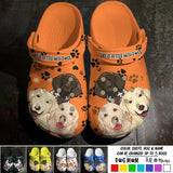 Personalized Life Is Better With Dogs Dog Mom Fur Mama Dog Lovers Gifts Clog Slipper Shoes Printed 23FEB-DT23