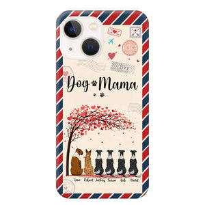 Personalized Home Is Where The Dogs Are Love Tree Dog Lovers Gift Phonecase Printed PNHQ2703