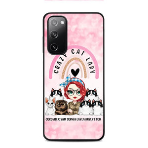 Personalized Life Is Better With Cats Crazy Cat Lady Phonecase Printed PNHQ2703