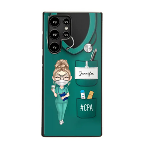 Personalized Nurse with Name Gift For Nurses Phonecase Printed 23MAY-DT15