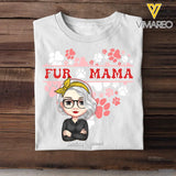 Personalized Fur Mama, Cat lover, Dog lover Tshirt Printed QTHQ1504