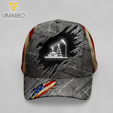 PERSONALIZED OILFIELD PEAKED CAP 3D LC