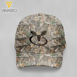 Moose Hunting camouflagePeaked cap 3D NQA