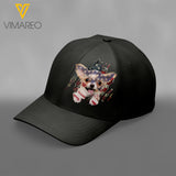CHIHUAHUA DOG PEAKED CAP 3D LC