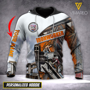 IRONWORKER  CUSTOMIZE HOODIE 3D TL23
