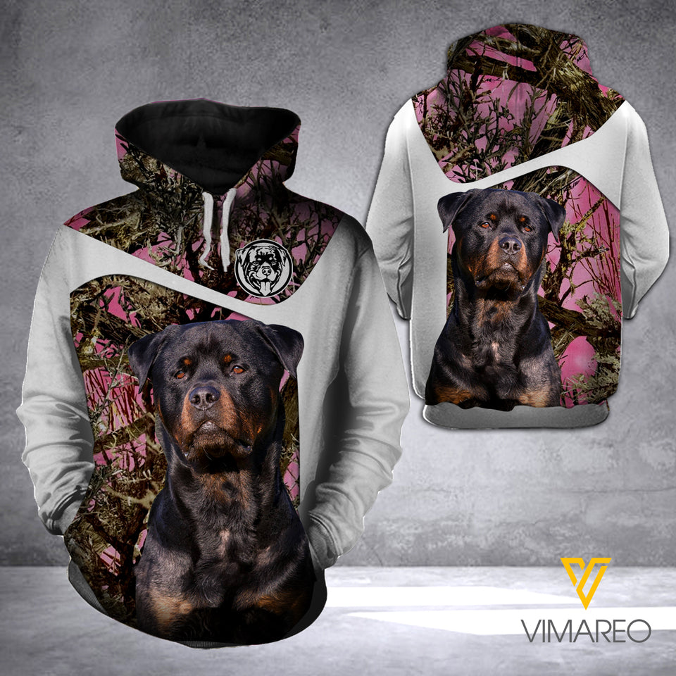 Rottweiler hoodie 3d printed 010221