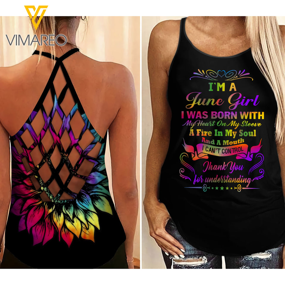 June Girl awesome Criss-Cross Open Back Camisole Tank Top 3 style ZT1403