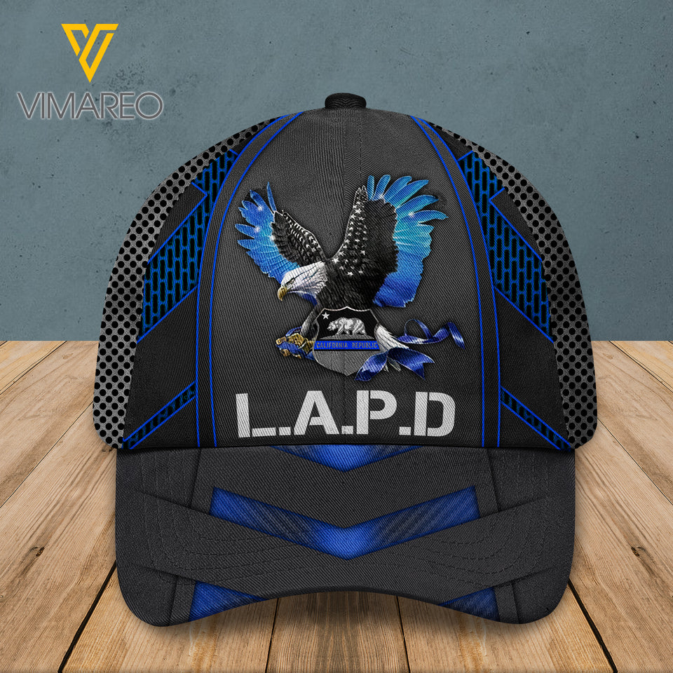 LAPD Peaked cap 3D dh 2602