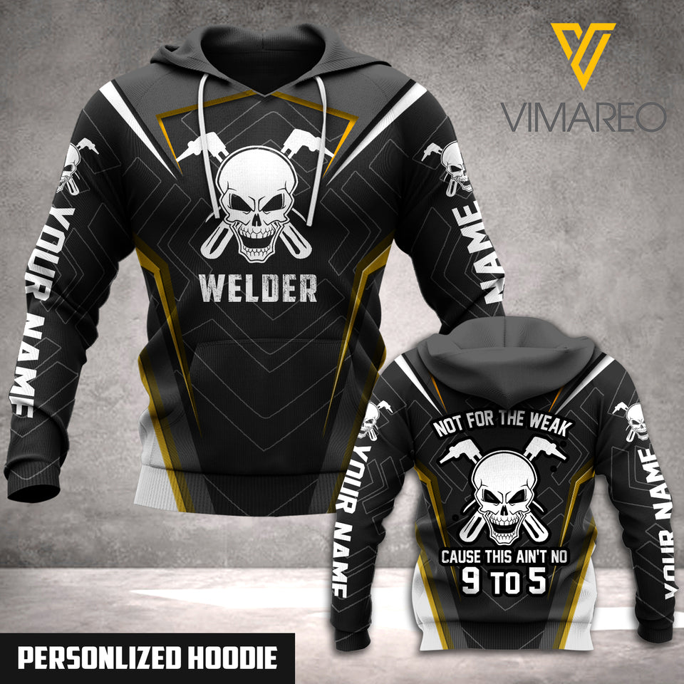 PERSONALIZED WELDER CUSTOMIZE HOODIE 3D PRINTED LC