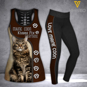 MAINE COON CAT COMBO TANK+LEGGING 3D PRINTED LC