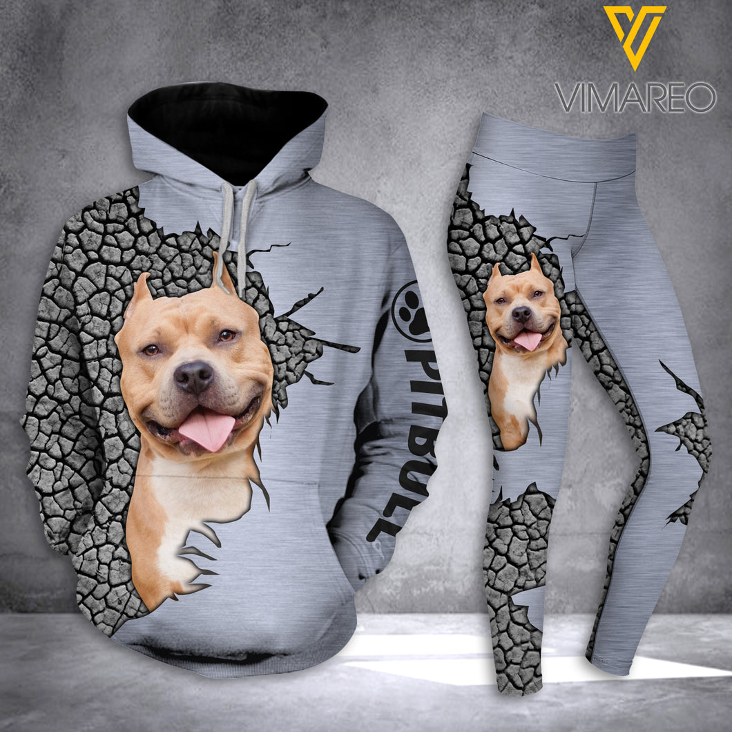 VH Pitbull combo hoodie+legging 3d all print 2602 PDT