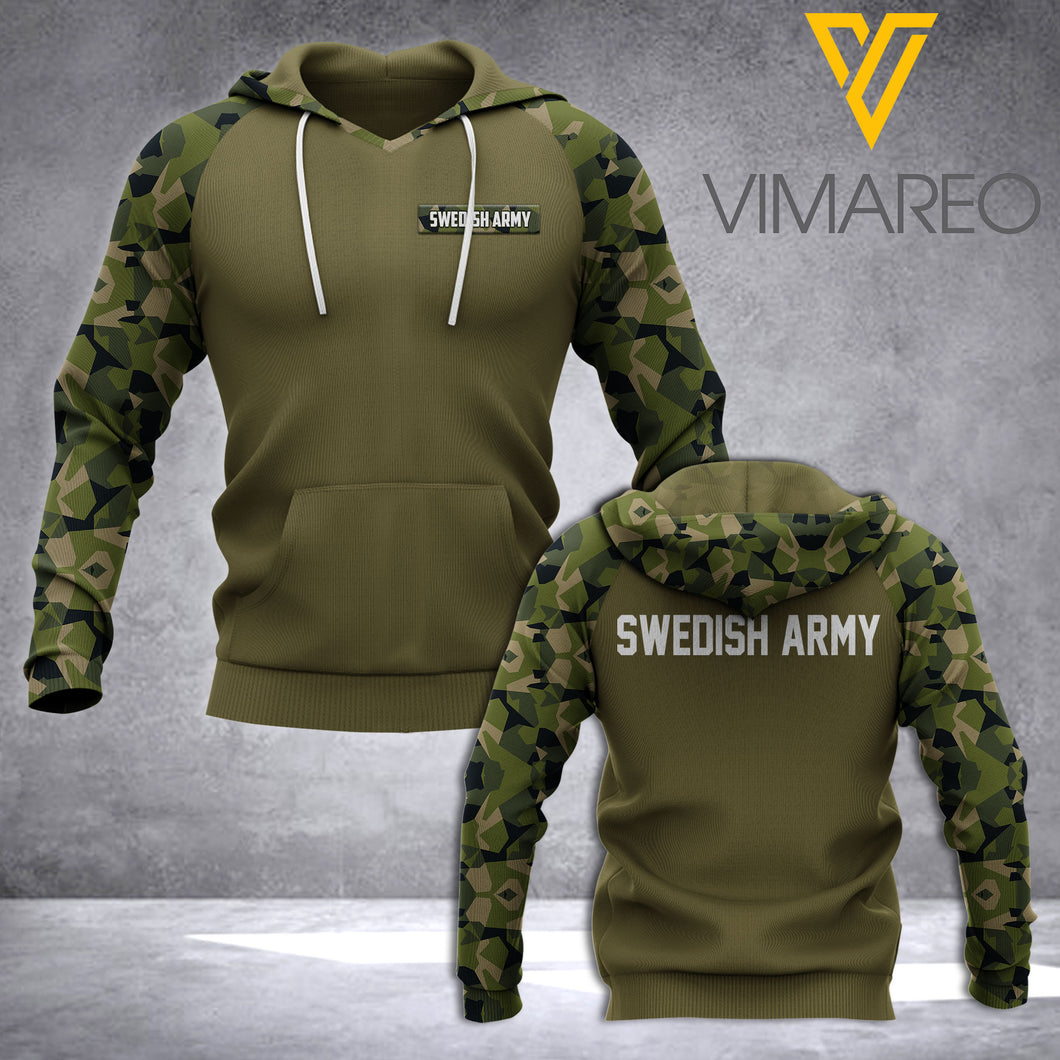 swedish army HOODIE 3D TPM 182