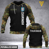 Thuringia CUSTOMIZE HOODIE 3D MTP CAMO TAY