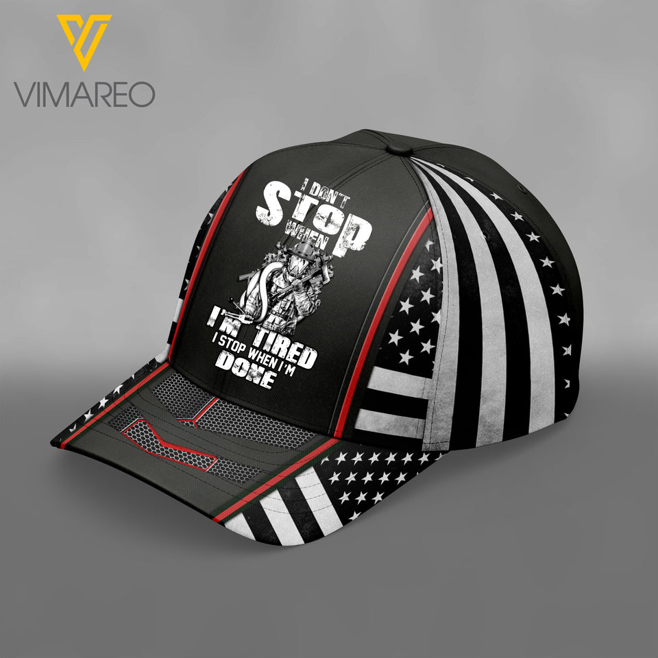FIREFIGHTER Peaked cap 3D MTP DONT STOP