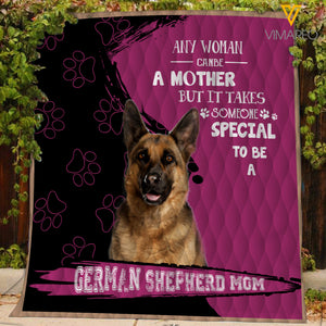 AH GERMAN SHEPHERD DOG QUILT PRINTED FEB-MA17