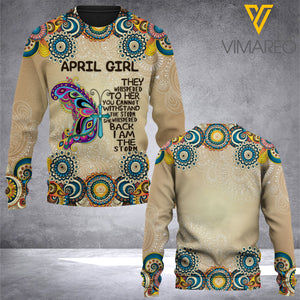 April girl-They whispered to her... HOODIE 3D PRINTED NQA