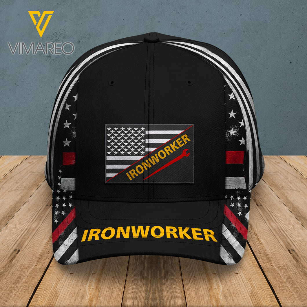 Ironworker Flag Peaked cap 3D NQA