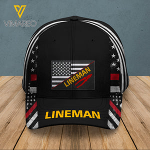 Lineman Flag Peaked cap 3D NQA