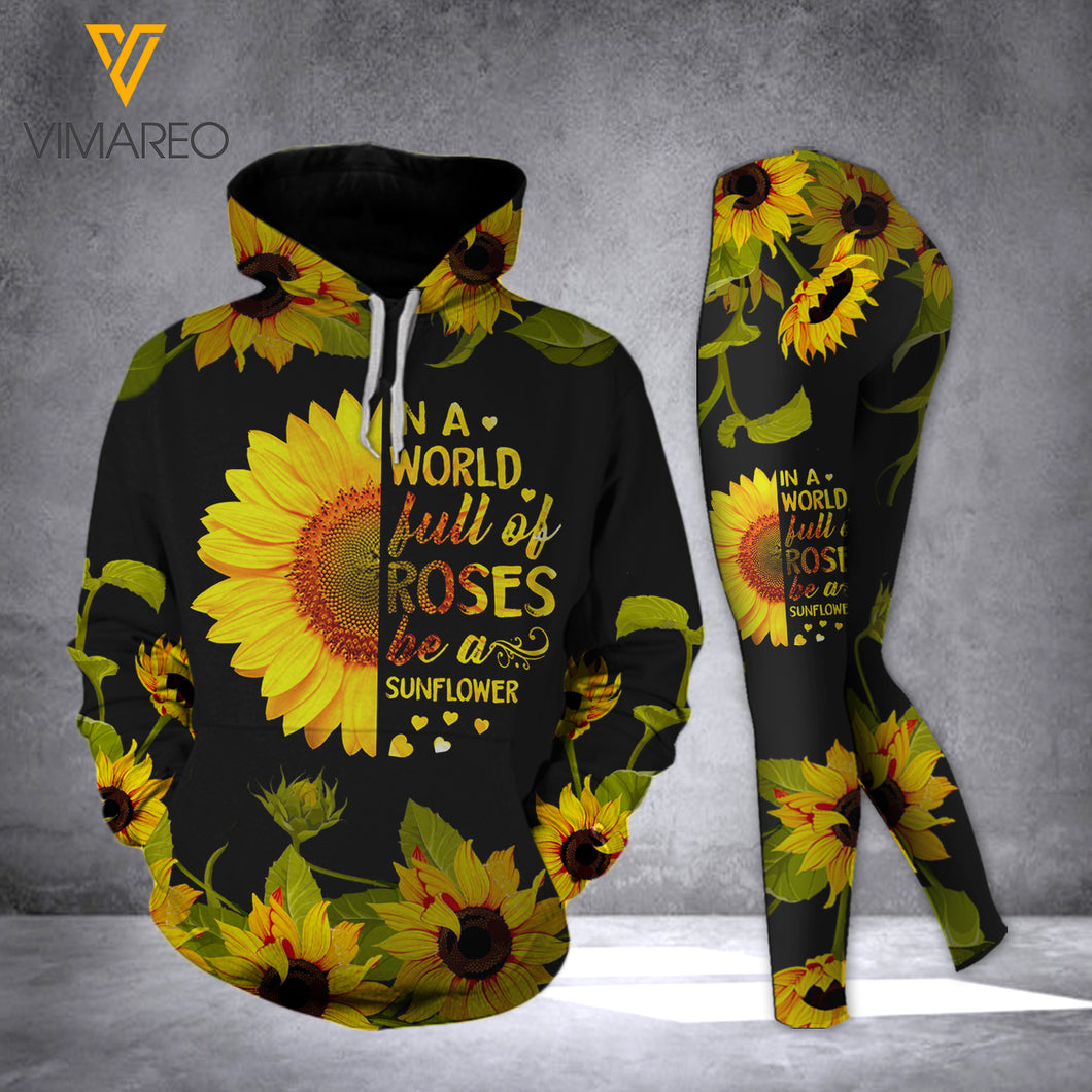 Sunflower Hoodie+LEGGING 3D PRINTED VMRT