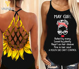 may GIRL Criss-Cross Open Back Camisole Tank Top control