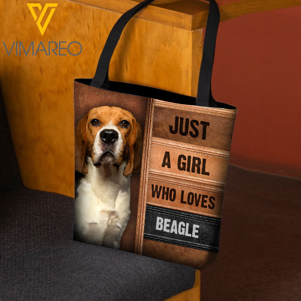 Beagle Dog Tote Bag SNE