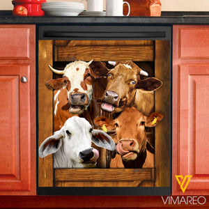 Cattle Kitchen Dishwasher Cover pt