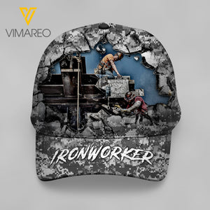 Ironworker 3D printed Peaked cap JTW