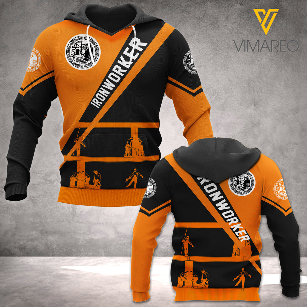 ironworker CUSTOMIZE HOODIE 3D TPM NV