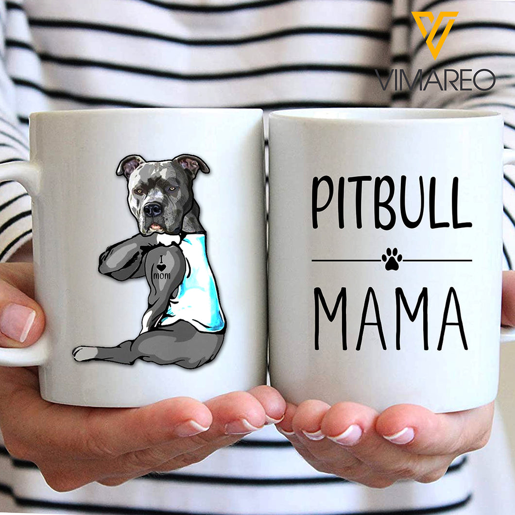 Pit Bull Dog Mama MFH9