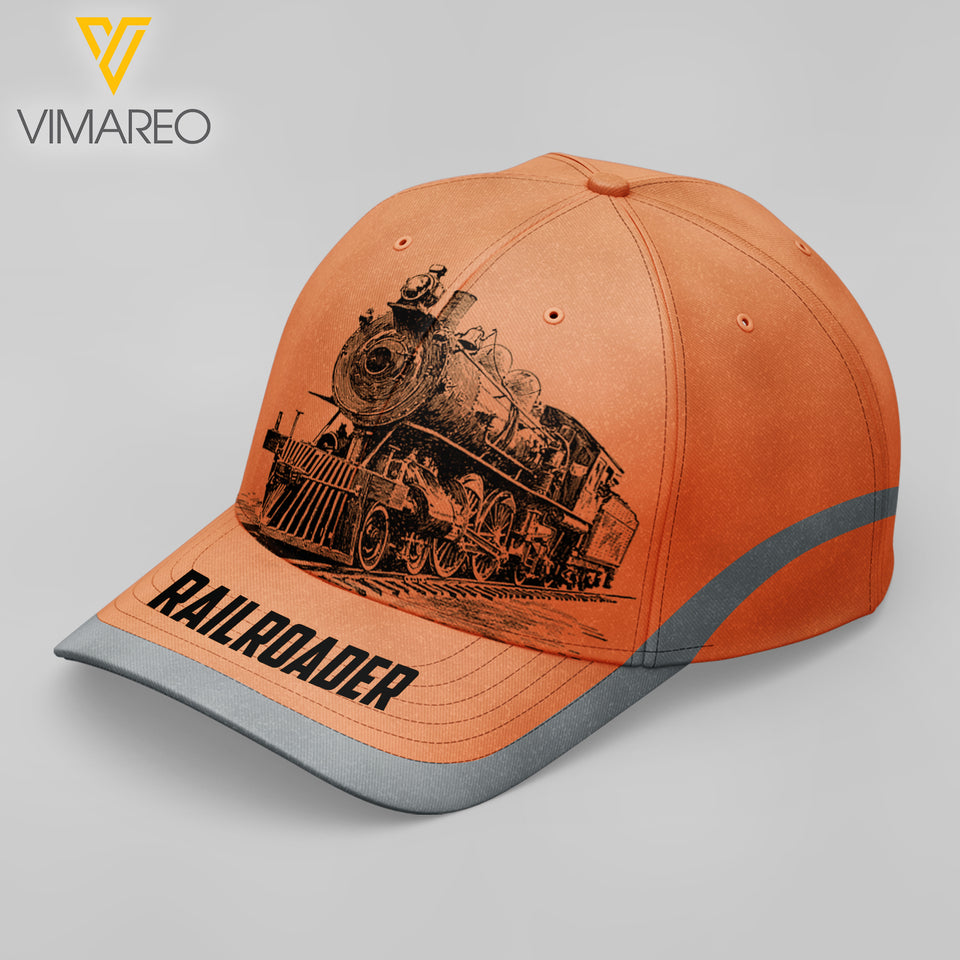 Railroader 3D printed Peaked cap VSL
