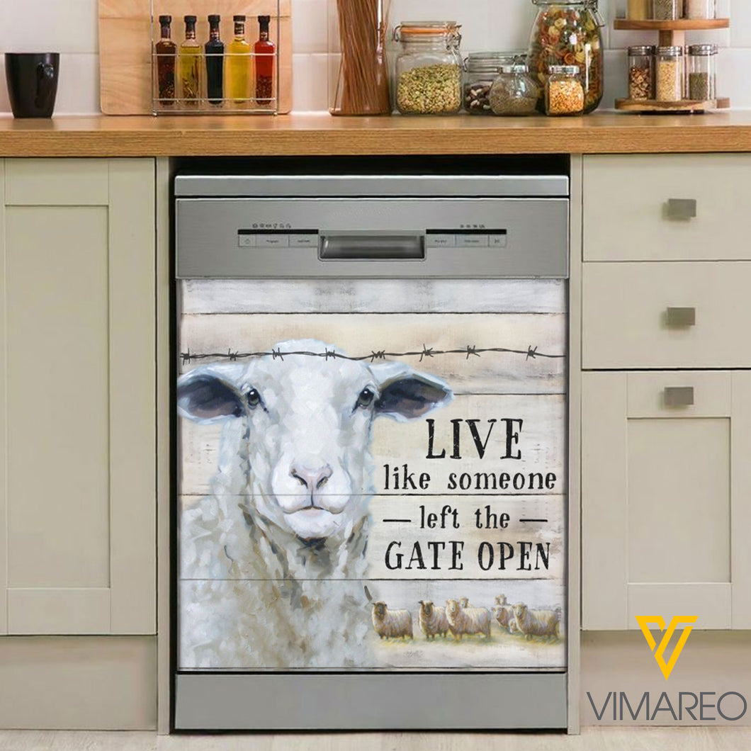 Sheep Kitchen Dishwasher Cover