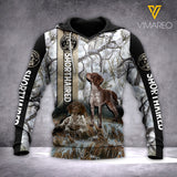 Shorthaired Pointer Dog 3D printed hoodie MFR